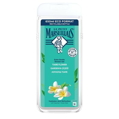 Le Petit Marseillais Extra Sanftes Duschgel Tiaré Blume