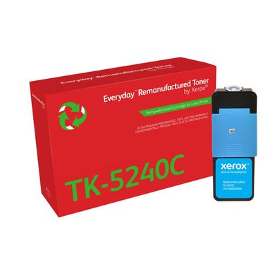 Xerox Toner Everyday Kyo TK-5240C Cyan Remanufactured