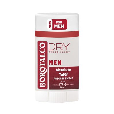 Festes Deodorant Men Dry Amber Scent ( eo Stick) 40 ml