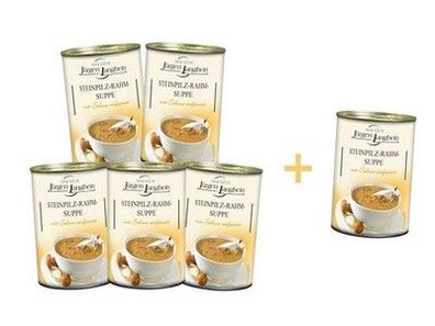 Steinpilz-Rahm-Suppe Set
