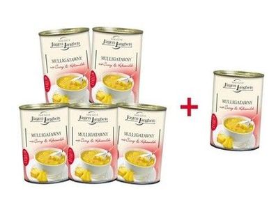 Essen wie Miss Sophie, Mulligatawny Set, 6 x 400g Dosen, Jürgen Langbein