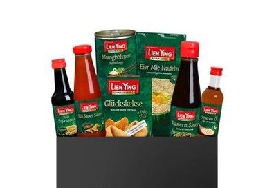 Asia Genuss Box - Gebratene Nudeln (7-teilig inkl. Rezept)