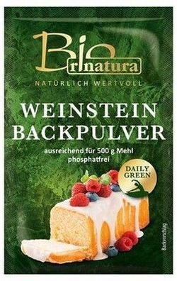 Weinsteinbackpulver Bio