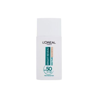 L'Oréal Bright Reveal Aufhellendes Getöntes Fluid SPF 50+ (Tagesfluid) 50 ml