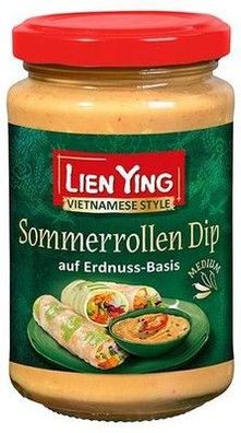 Sommerrollen Dip auf Erdnuss-Basis