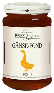 Jürgen Langbein Gänse-Fond im 200ml Glas, gluten- und lactosefrei
