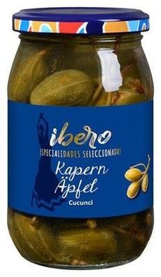 Ibero Kapern Äpfel Cucunci 180 g Glas Vegan Glutenfrei