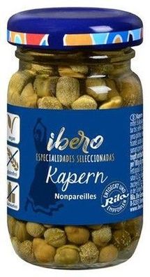 Ibero Kapern Nonpareilles 35 g Glas Vegan Glutenfrei