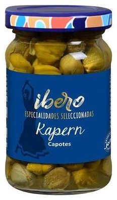 Ibero Kapern Capotes 60 g Glas Vegan Glutenfrei
