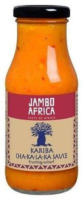 Jambo Africa Kariba Cha-ka-la-ka Sauce 240 ml Flasche Vegan Glutenfrei