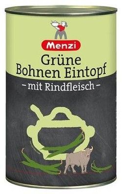 Menzi Grüne Bohnen Eintopf 4200 g Dose Ohne geschmacksverstärkende Zusatzstoffe