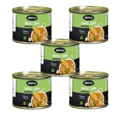 Menzi Zwiebelsuppe französisch 1000 ml Dose Vegan Glutenfrei