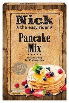 Nick the easy Rider Pancake Mix 400g Backmischung für Pfannkuchen