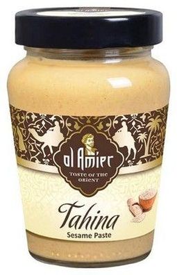 Al Amier Tahina Sesame Paste 300 g Glas Vegan Glutenfrei
