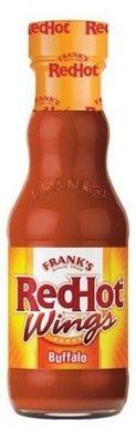 Red Hot Buffalo Wings Sauce 148 ml Original für Buffalo-Wings