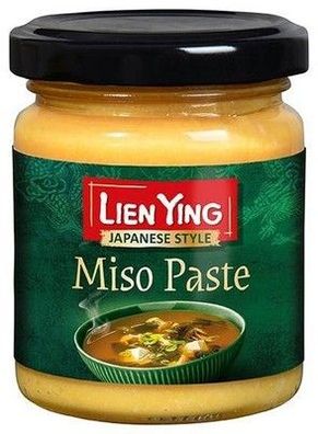 Lien Ying Miso Paste, Zum Würzen von Suppen, ressings, aucen und Marinaden 100g