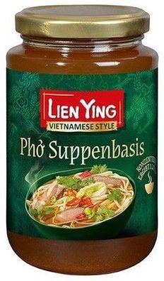 Lien Ying Pho Suppenbasis, 400ml Glas, bekannt aus der vietnamesischen Küche