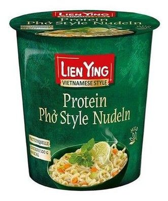 Lien Ying Protein Pho Style Nudeln 44g Instantnudeln Proteinquelle