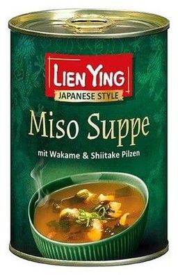 Lien Ying Miso Suppe, 400ml Dose, Klassiker aus der japanischen Küche