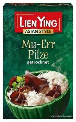 Lien Ying Mu Err-Pilze getrocknet 25g für Wok-Gerichte vegan glutenfrei