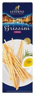 Leverno Grissini Torinesi 125 G Packung Vegetarisch