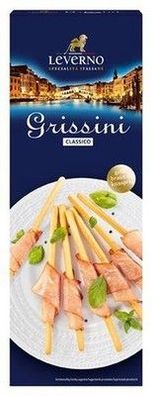 Leverno Grissini Classico 125 g Packung Vegetarisch