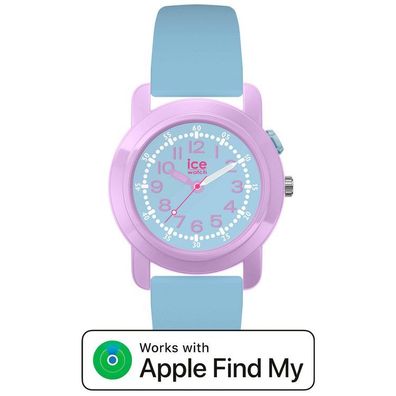 Uhr - ICE find - Lila - Hellblau - Klein