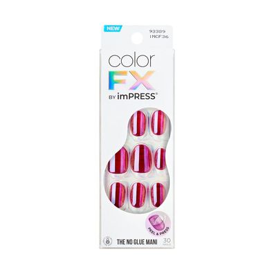 Selbstklebende Nägel iMPRESS Color FX ( round You) 30 Stück