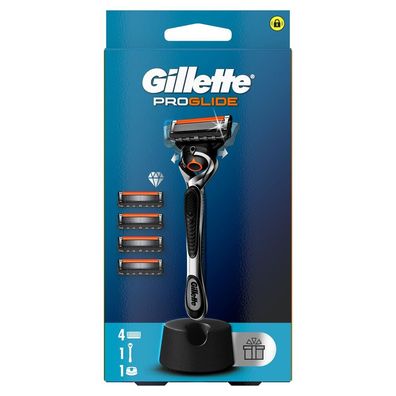 ProGlide Rasiermesser + 4 Köpfe