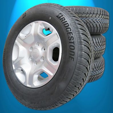 Winterrad Satz Ford Ranger 2011-23 Bridgestone LM005 265 65 17 Ford Alu silber