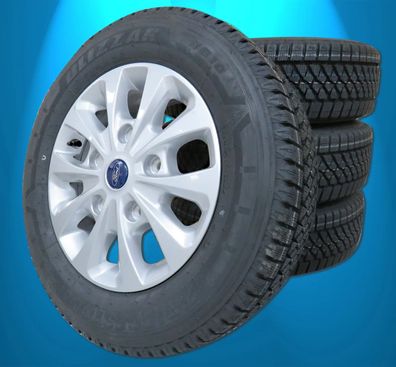 Winterräder Satz Transit Tourneo Custom 2013-23 Bridgestone Dura 215 65 16 C ALU