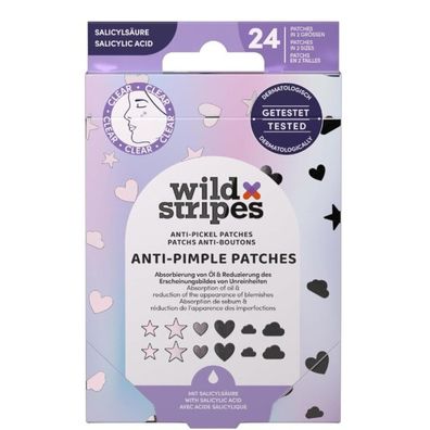 Wild Stripes Wild Stripes Anti-Pickel Patches Holo Clear 24 St