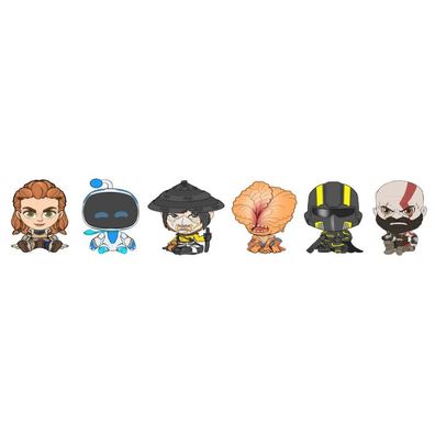PlayStation Bobble Hero Wackelkopf-Figuren 6 cm Blind Box Display (12)