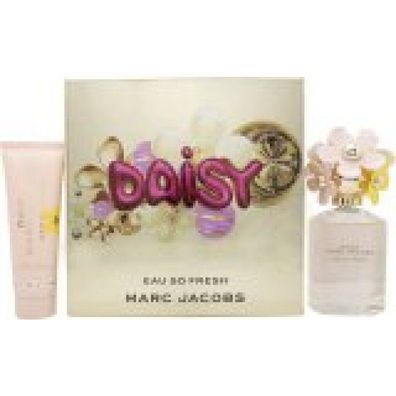 Marc Jacobs Daisy Eau So Fresh Gift Set 75ml EDT + 75ml Body Lotion