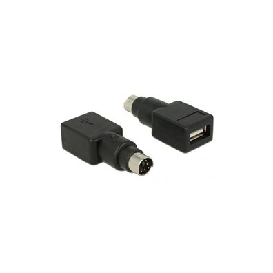DELOCK Adapter PS/2 St > USB-A Bu