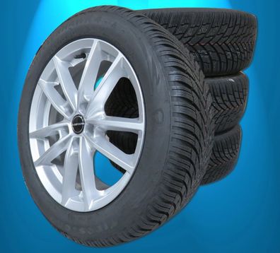 Winterräder Ford Focus Active 2018 Firestone WH4 215 55 17 BORBET W silb + RDKS