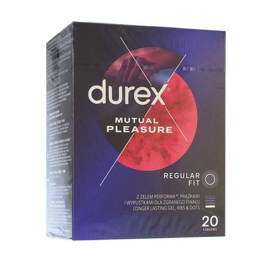 Mutual Pleasure Kondome mit Tabs mit Å #188; l Performa 20pcs
