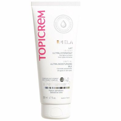 MELA ultra-moisturizing unifying body milk SPF15+ 200ml