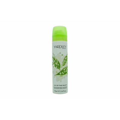 Yardley Lily of the Valley Body Spray 75ml