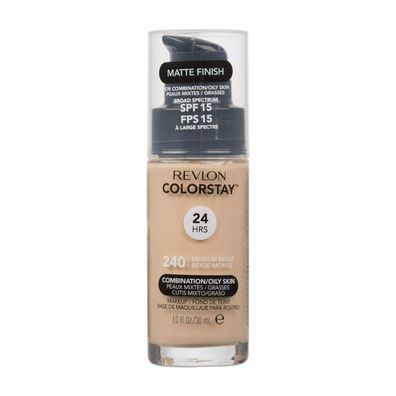 Revlon colorstay With Pump Makeup Combination oily Haut 240 Medium Beige 30ml