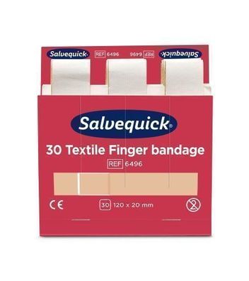 Salvequick® Fingerverband Textil 12x2cm REF6496