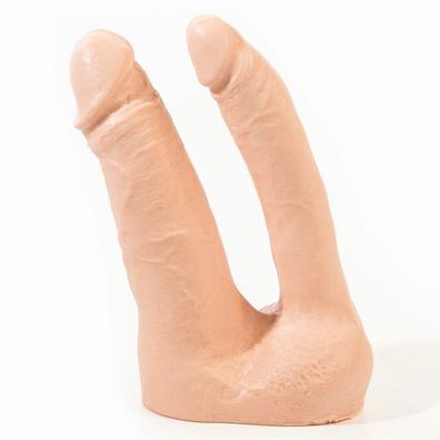 ARTHUS Realistischer Doppelter DILDO Fleisch 17CM/15.5CM
