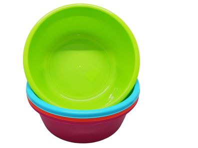 Schüssel Kunststoff Limette 39cm rund 15,5cm hoch 13 Liter Haushalt Gastrobedarf