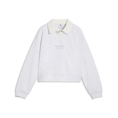 Puma Kinder Sweatshirt Class Relaxed Short Lenght Longsleeve Polo FL G 694851