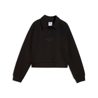 Puma Kinder Sweatshirt Class Relaxed Short Lenght Longsleeve Polo FL G 694851