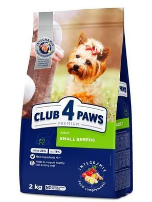 CLUB 4 ?APY HUND 2 kg ADULT für kleine Rassen