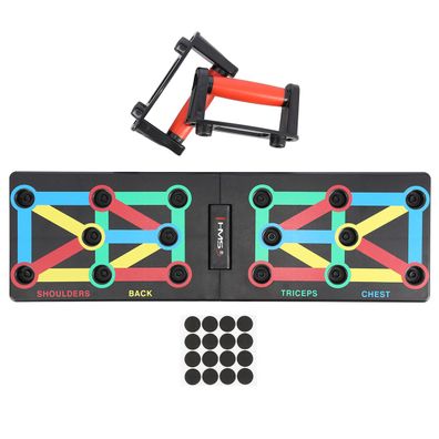 HMS PU12 Liegestützbrett Multifunktional Push Up Board Fitness Training