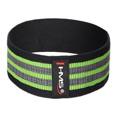 HMS HB12 Hip Band Größe M Widerstandsband Fitnessband für Beine Po und Oberschenkel