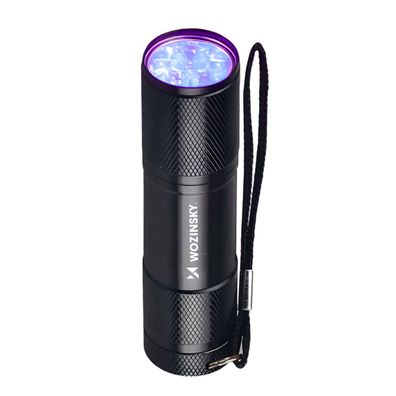 Wozinsky WLD-9L UV-Taschenlampe 9 LEDs IP65 zur Spurensuche Schwarz