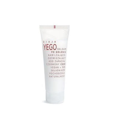 Ziaja Yego Feuchtigkeits- und Erfrischendes Aftershave Balsam Rote Zeder, 80 ml